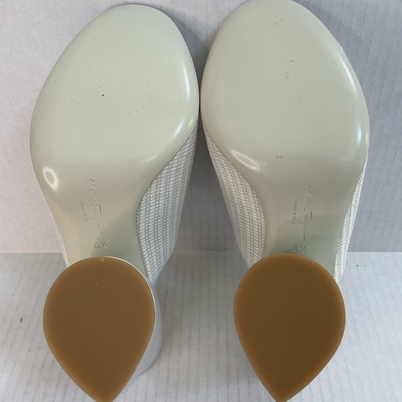 Salvatore Ferragamo Gancio Sandal Robins 85 Mule Sandal size 6.5 - Picture 7 of 8